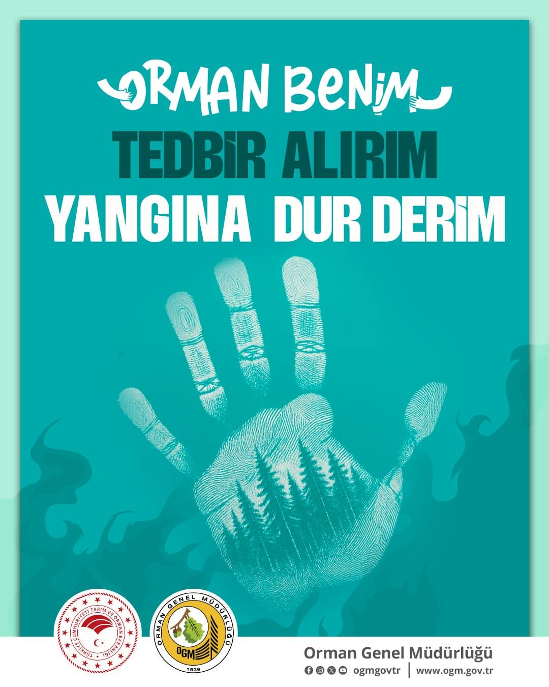 GİRESUN’DA “ORMAN BENİM” ETKİNLİĞİYLE YANGINLARA KARŞI SEFERBERLİK