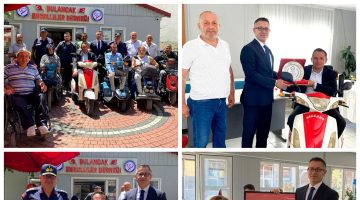 ENGELLİLER DERNEĞİ’ne VEDA ZİYARETİ: