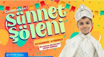 BULANCAK BELEDİYESİ’nden AİLELERE ÇAĞRI: SÜNNET ŞÖLENİ BAŞVURULARI BAŞLADI