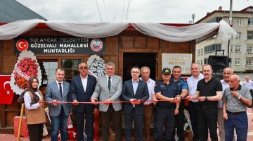 GÜZELYALI MAHALLESİ MUHTARLIK EVİ AÇILDI