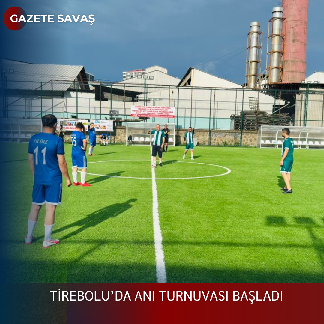 Tirebolu’da Anı Turnuvası Başladı