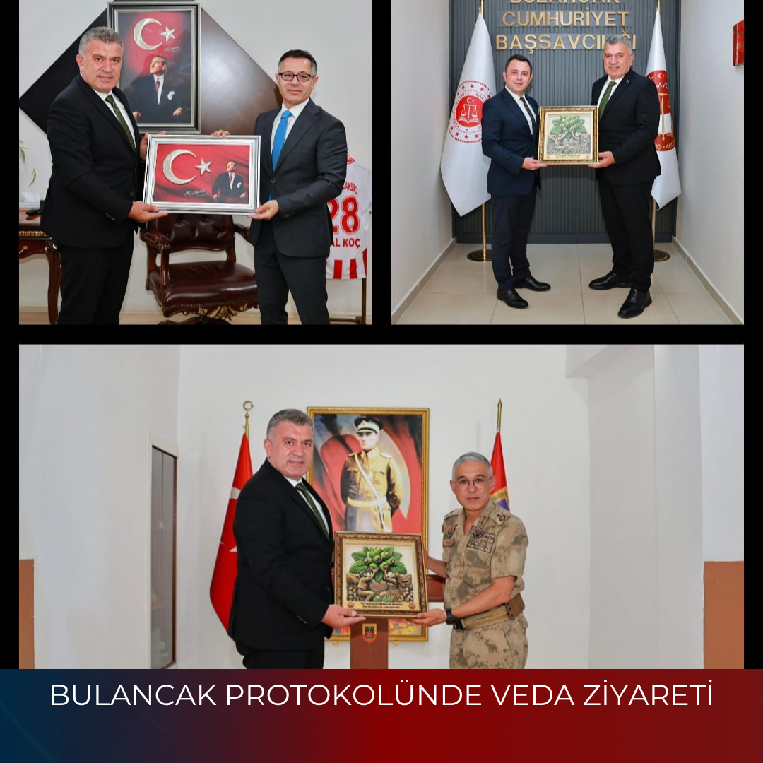 BULANCAK PROTOKOLÜNDE VEDA ZİYARETİ
