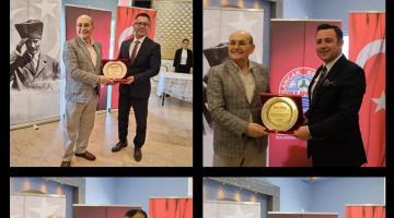 GAZETE SAVAŞ VE ALDOSA TV İMTİYAZ SAHİBİ OSMAN KIROĞLU’ndan MÜLKİ AMİRLERE VEDA PLAKETİ