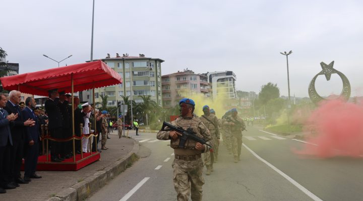 KONU: JANDARMA TEŞKİLATI KURULUŞUNUN 186. YILDÖNÜMÜ ÇELENK SUNMA TÖRENİ