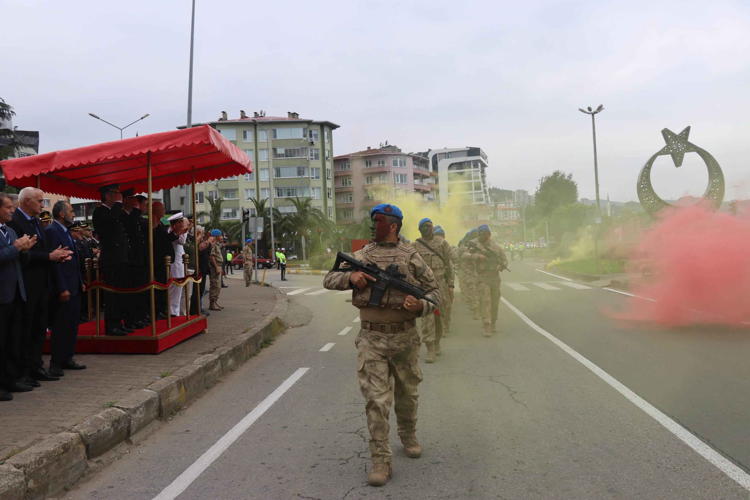 KONU: JANDARMA TEŞKİLATI KURULUŞUNUN 186. YILDÖNÜMÜ ÇELENK SUNMA TÖRENİ