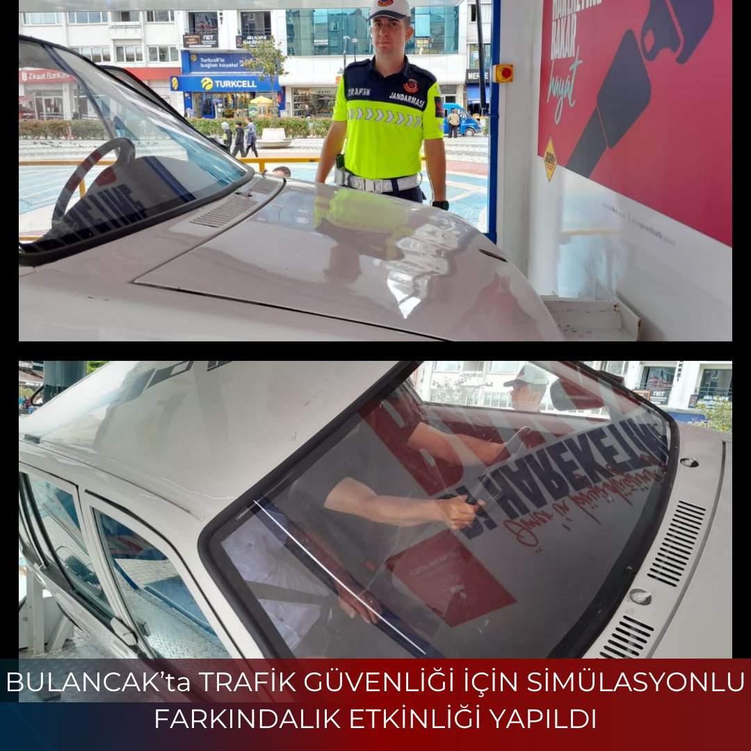 BULANCAK’ta TRAFİK GÜVENLİĞİ İÇİN SİMÜLASYONLU FARKINDALIK ETKİNLİĞİ YAPILDI