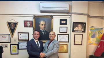 BAŞSAVCI EMRE US’DAN GAZETEMİZE VEDA ZİYARETİ