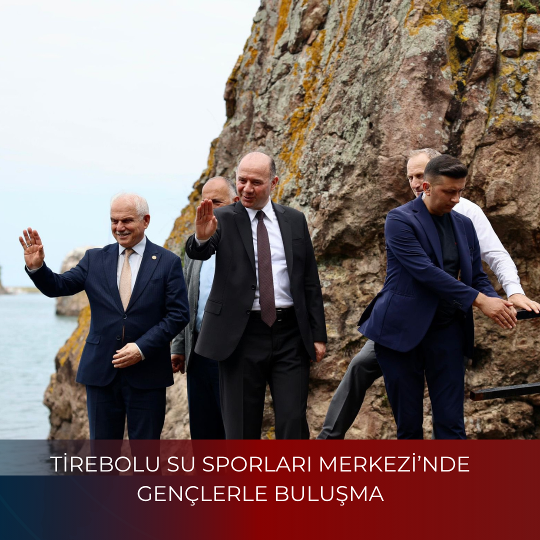 TİREBOLU SU SPORLARI MERKEZİ’NDE GENÇLERLE BULUŞMA