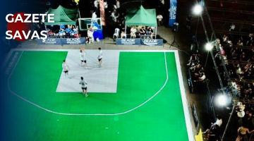 SOKAK BASKETBOLU HEYECANI ZİRVEYE ÇIKTI