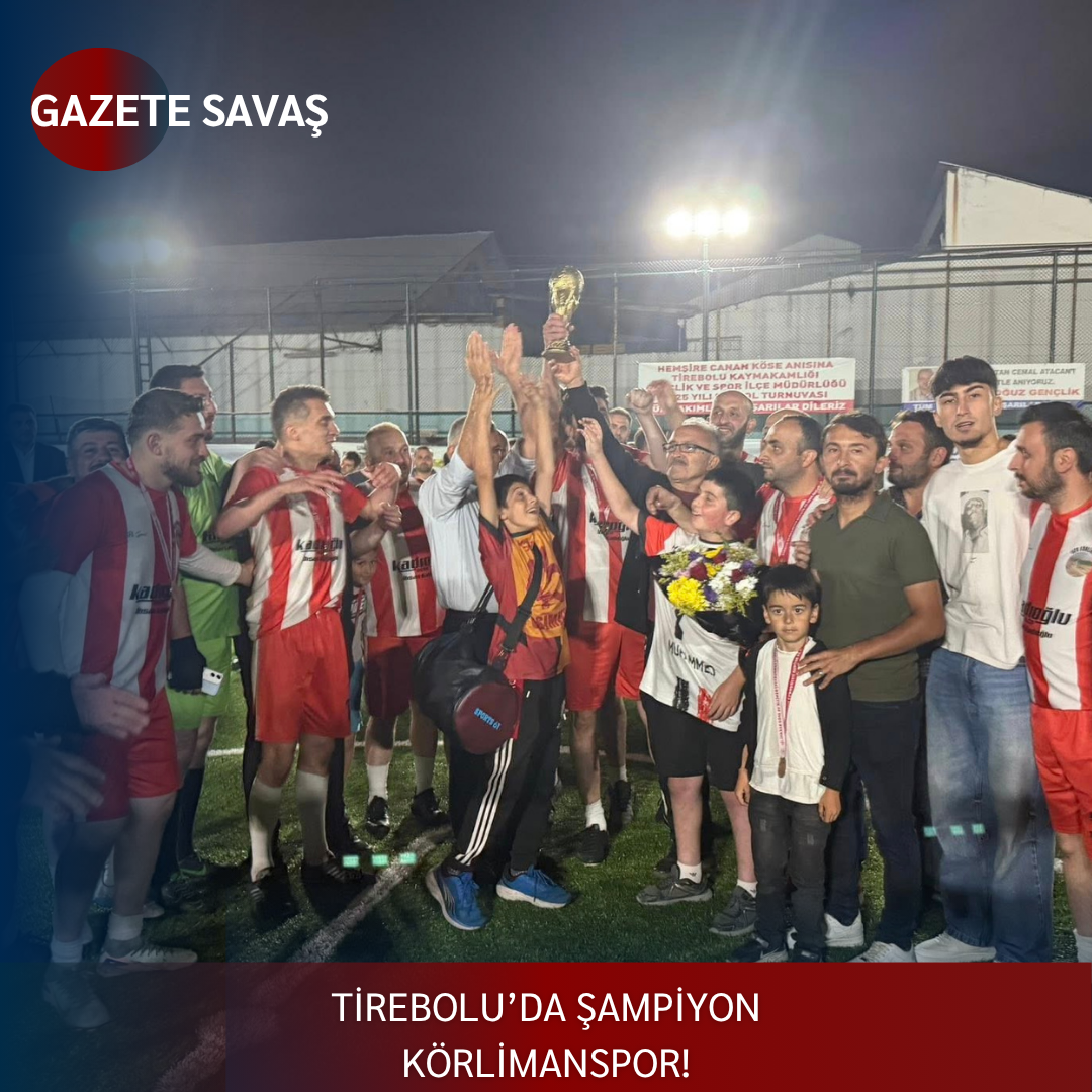 Tirebolu’da Şampiyon Körlimanspor!
