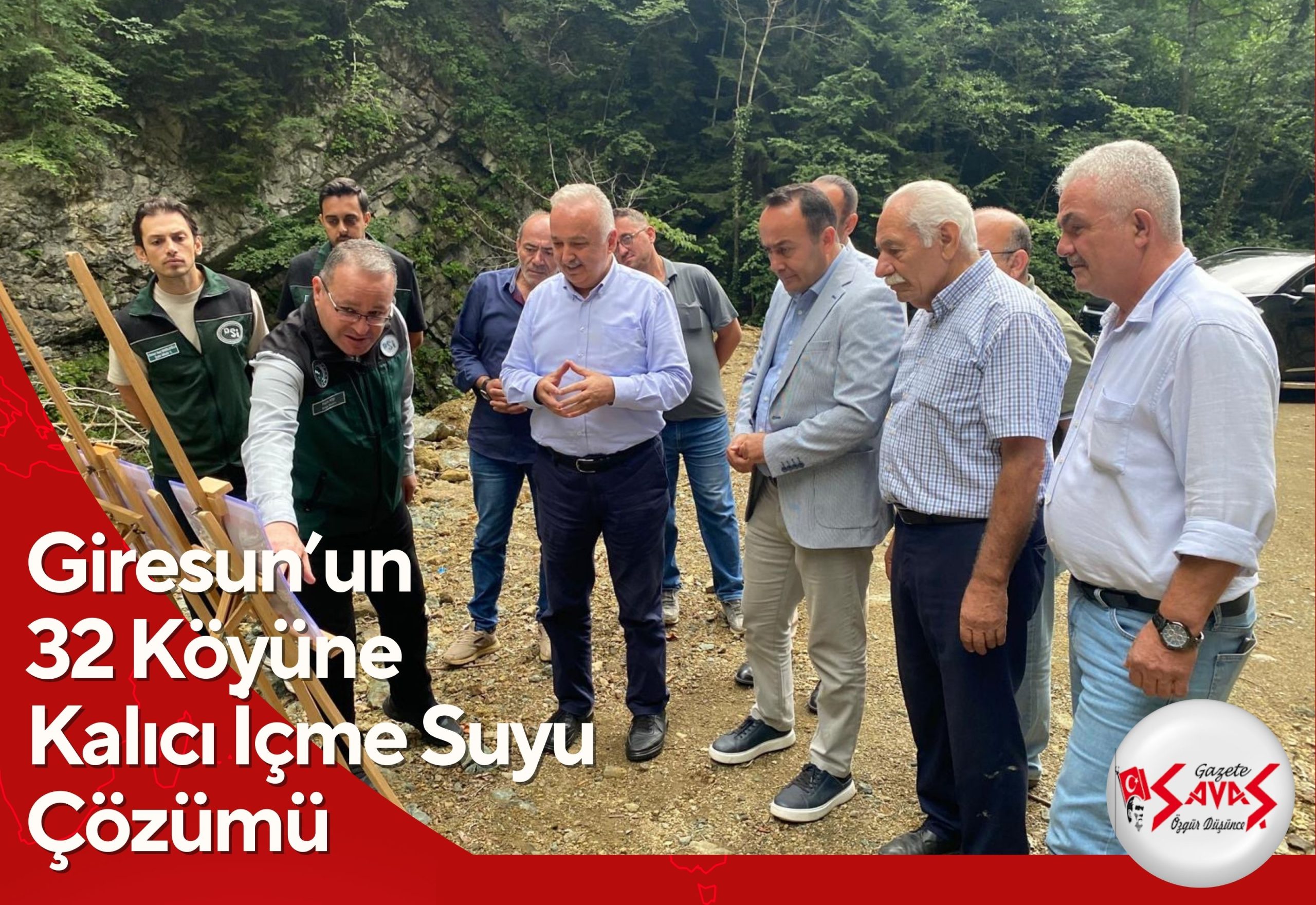 Giresun’un  32 Köyüne  Kalıcı İçme Suyu Çözümü
