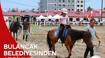 BULANCAK BELEDİYESİNDEN AT BİNME ETKİNLİĞİ