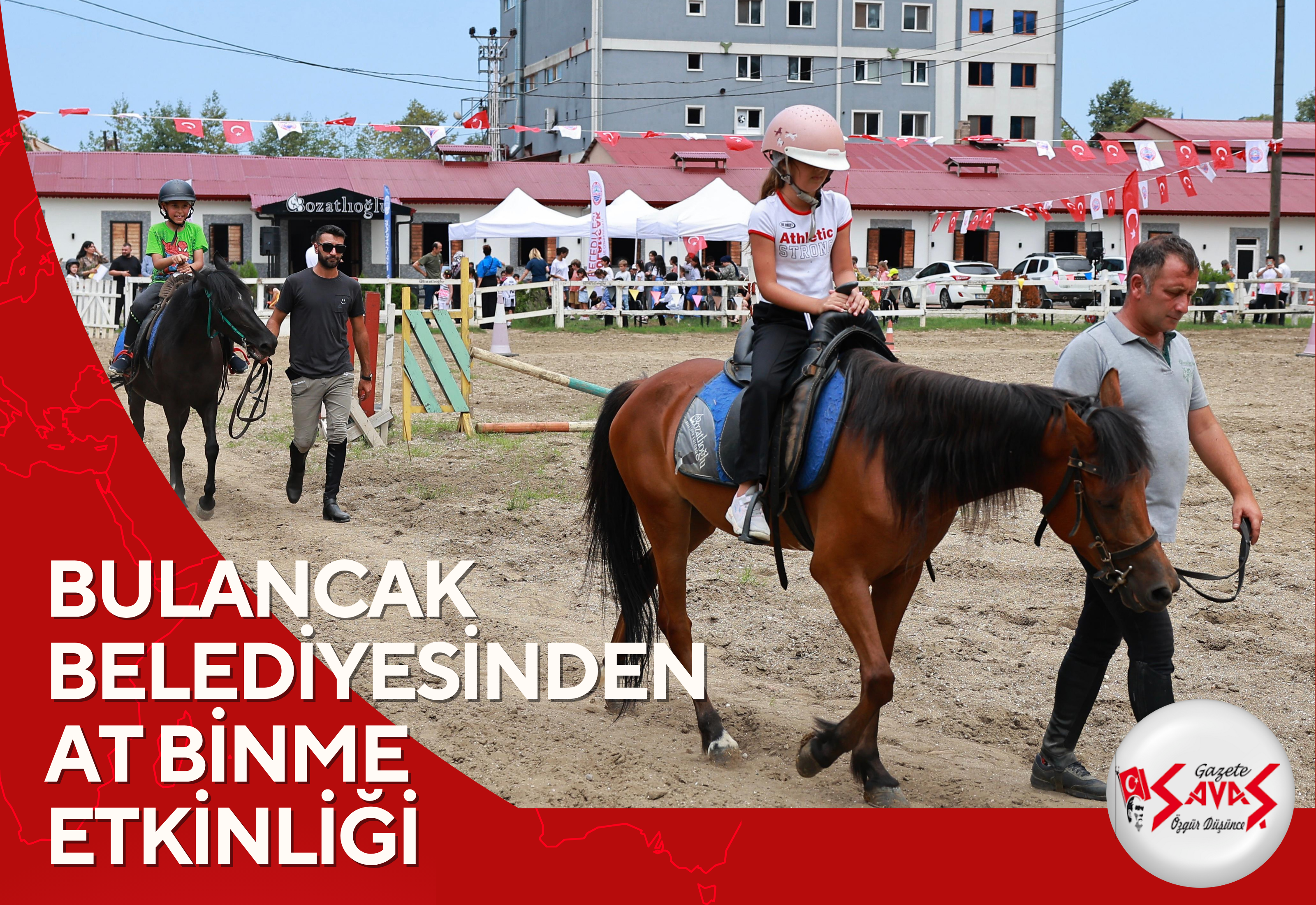 BULANCAK BELEDİYESİNDEN AT BİNME ETKİNLİĞİ