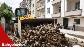 Bahçelievler Mahallesi’nde Modern Yol Çalışması