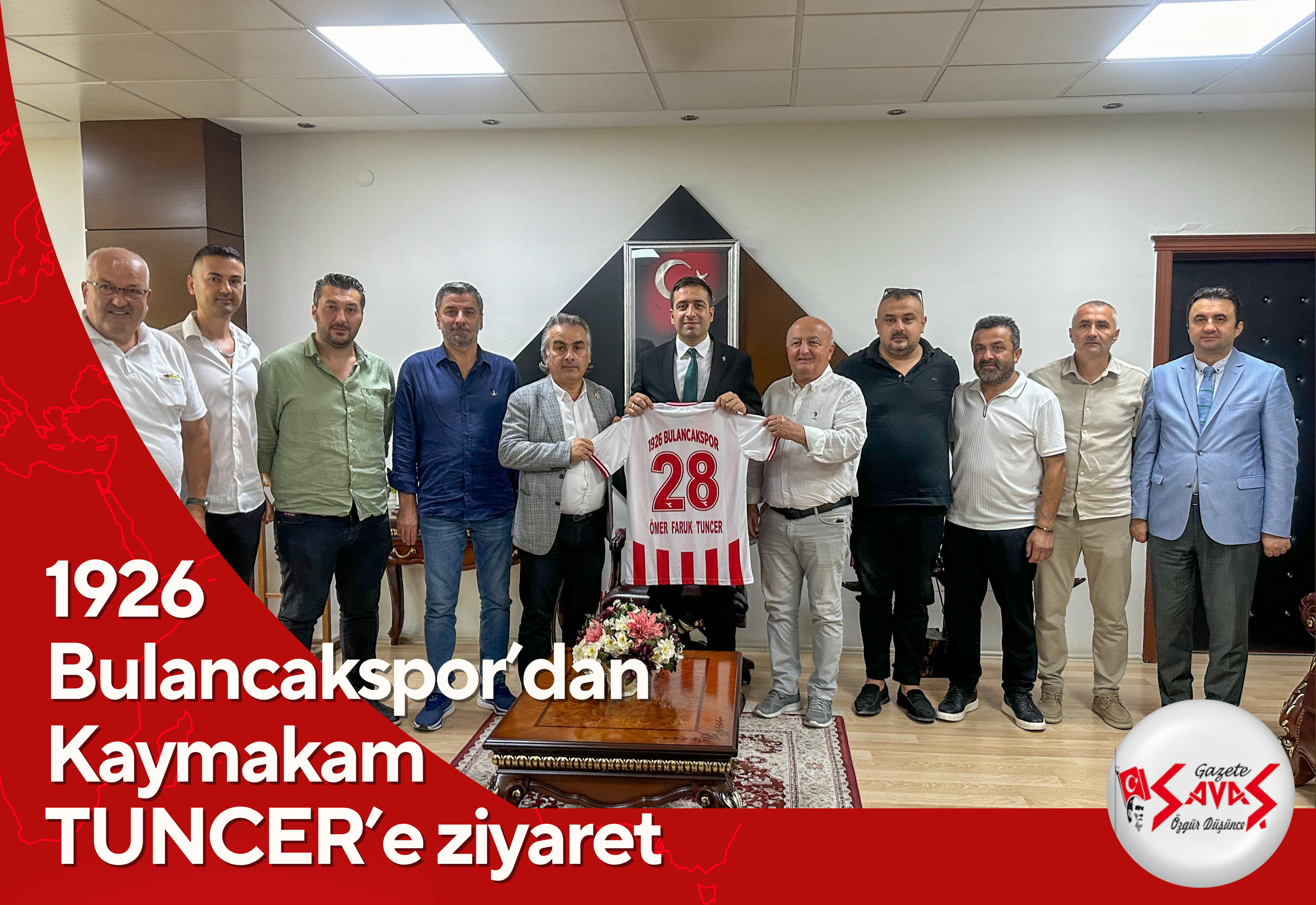 1926 Bulancakspor’dan Kaymakam TUNCER’e ziyaret