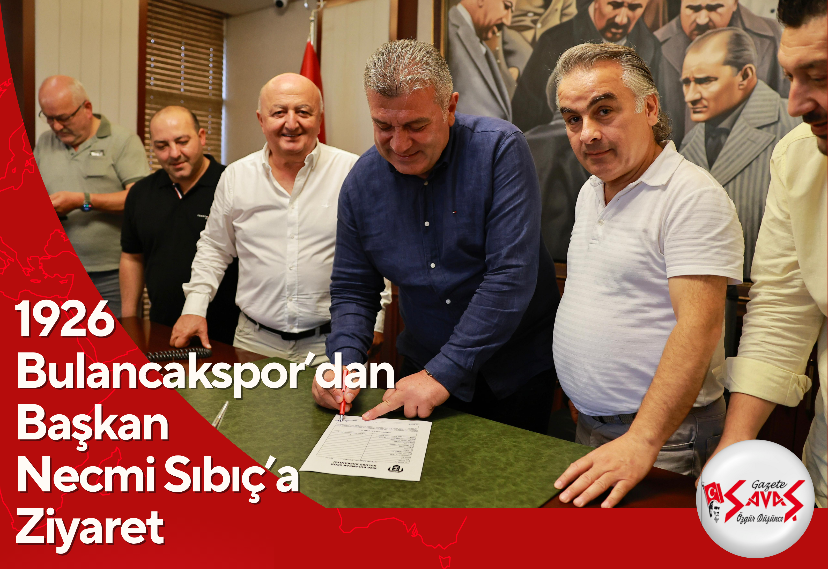 1926 Bulancakspor’dan Başkan Necmi Sıbıç’a Ziyaret