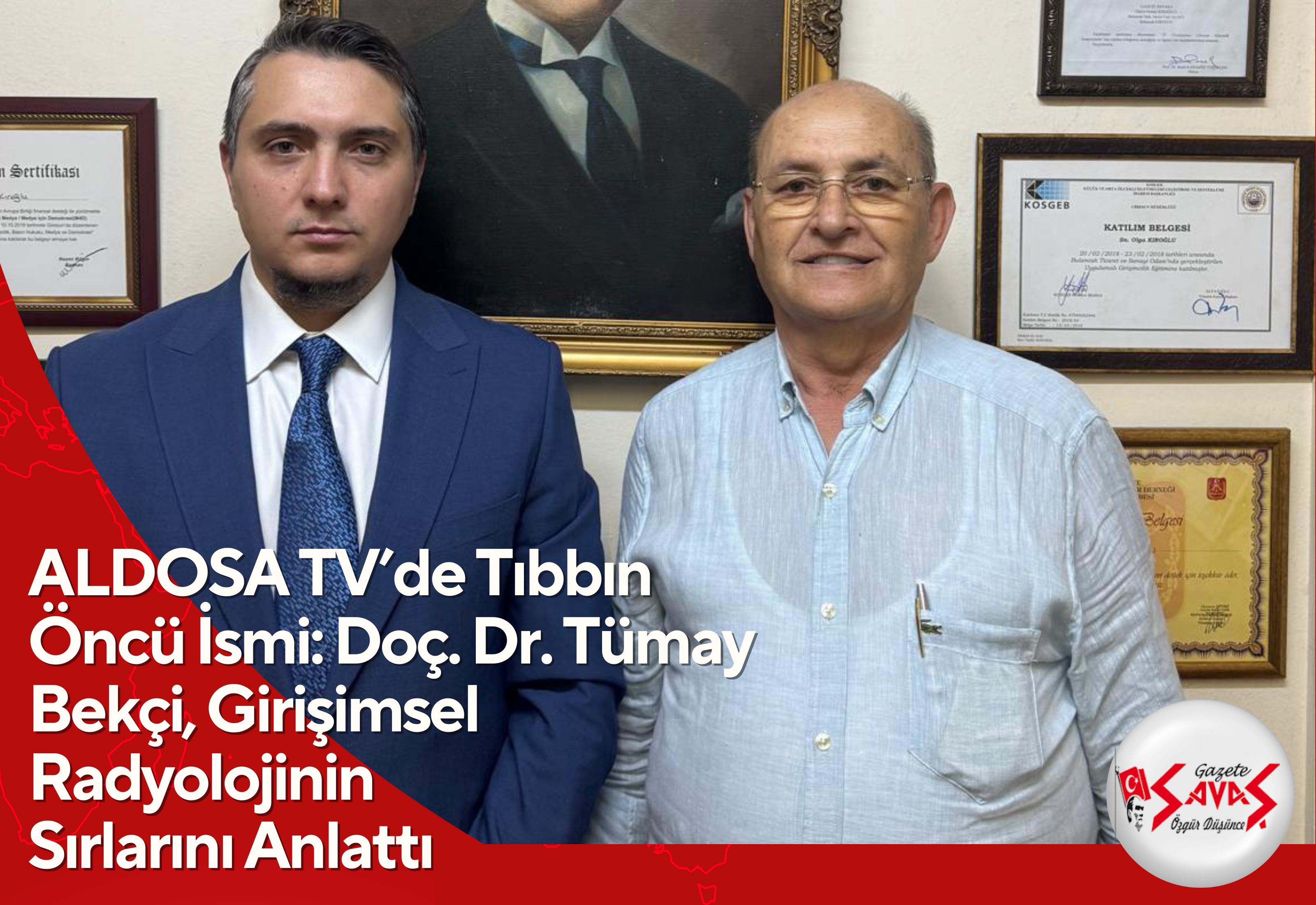 ALDOSA TV’de Tıbbın Öncü İsmi: Doç. Dr. Tümay Bekçi, Girişimsel Radyolojinin Sırlarını Anlattı