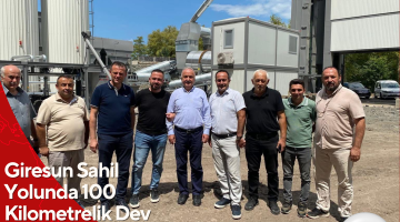 Giresun Sahil Yolunda 100 Kilometrelik Dev Asfalt Yenileme Başlıyor!