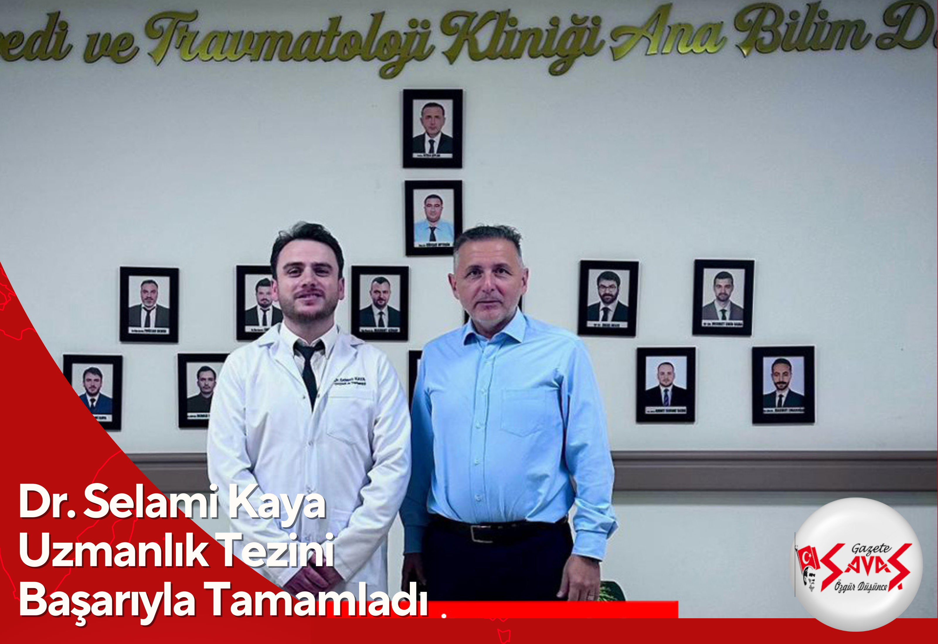 Dr. Selami Kaya Uzmanlık Tezini Başarıyla Tamamladı