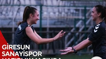 GİRESUN SANAYİSPOR HAZIRLIK MAÇINDA GALİBİYETİ KAPTI
