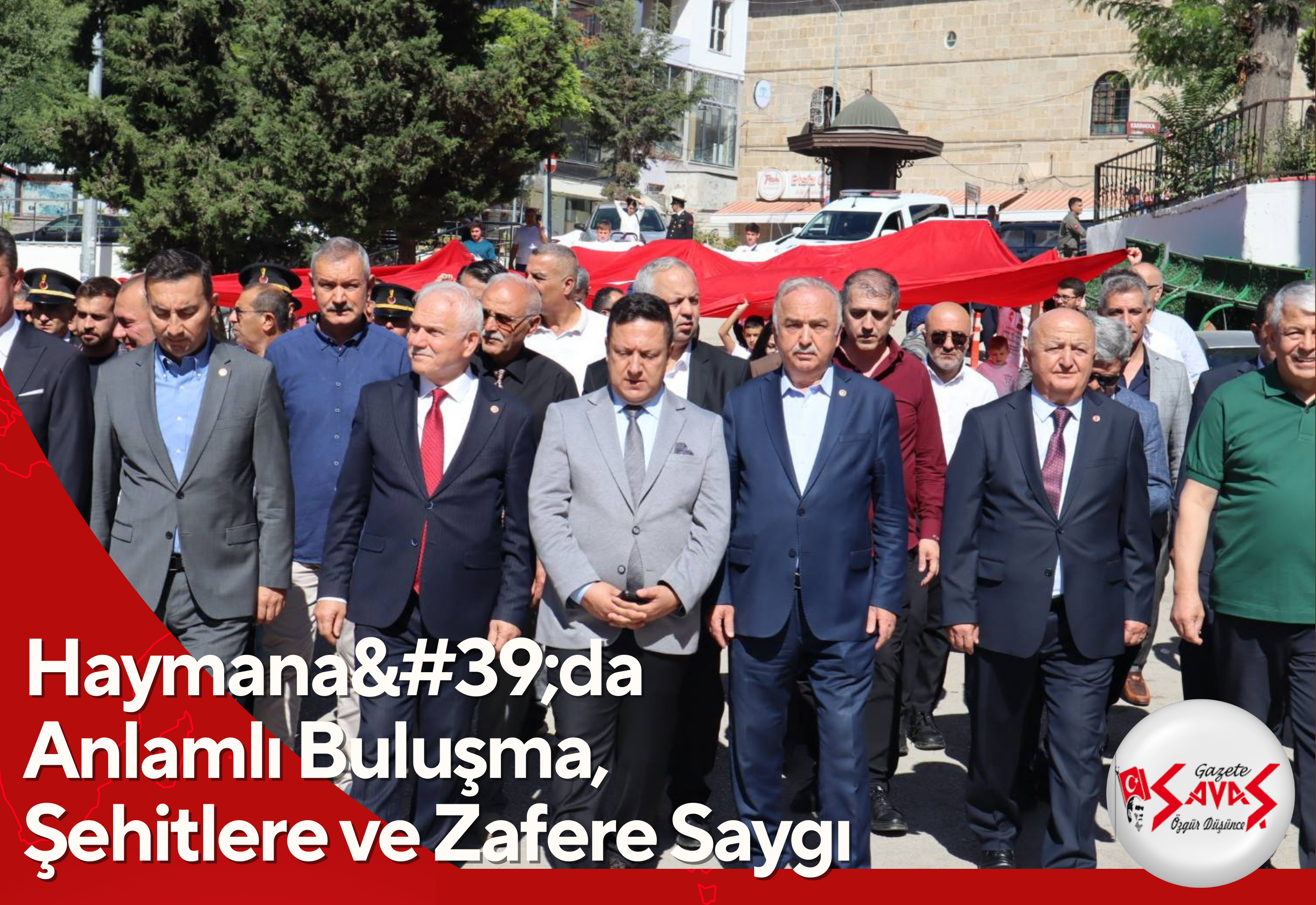 Haymana'da Anlamlı Buluşma, Şehitlere ve Zafere Saygı