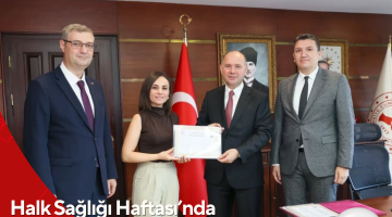 Halk Sağlığı Haftası’nda Sağlık Çalışanlarına Ödül