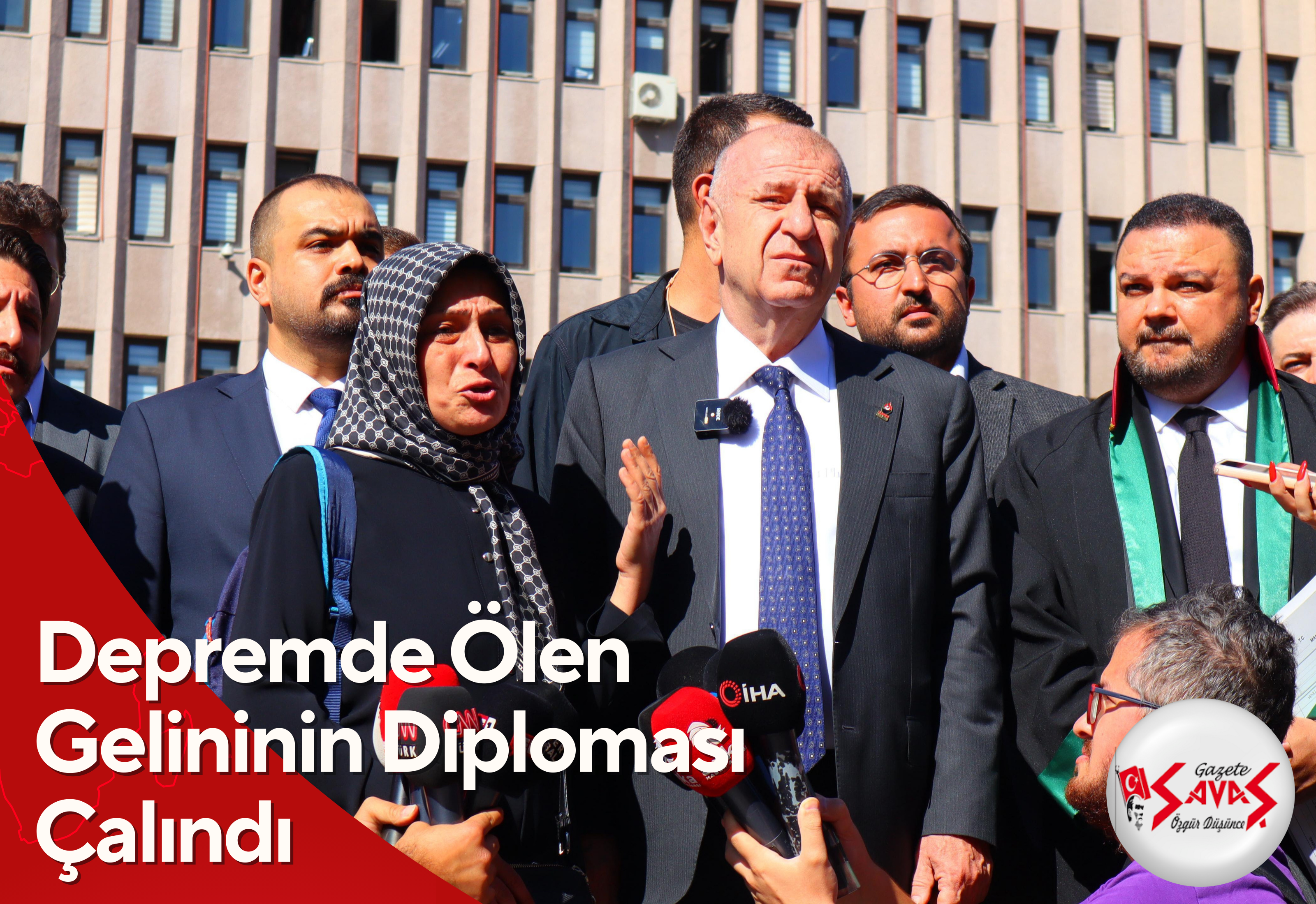 Depremde Ölen Gelininin Diploması Çalındı
