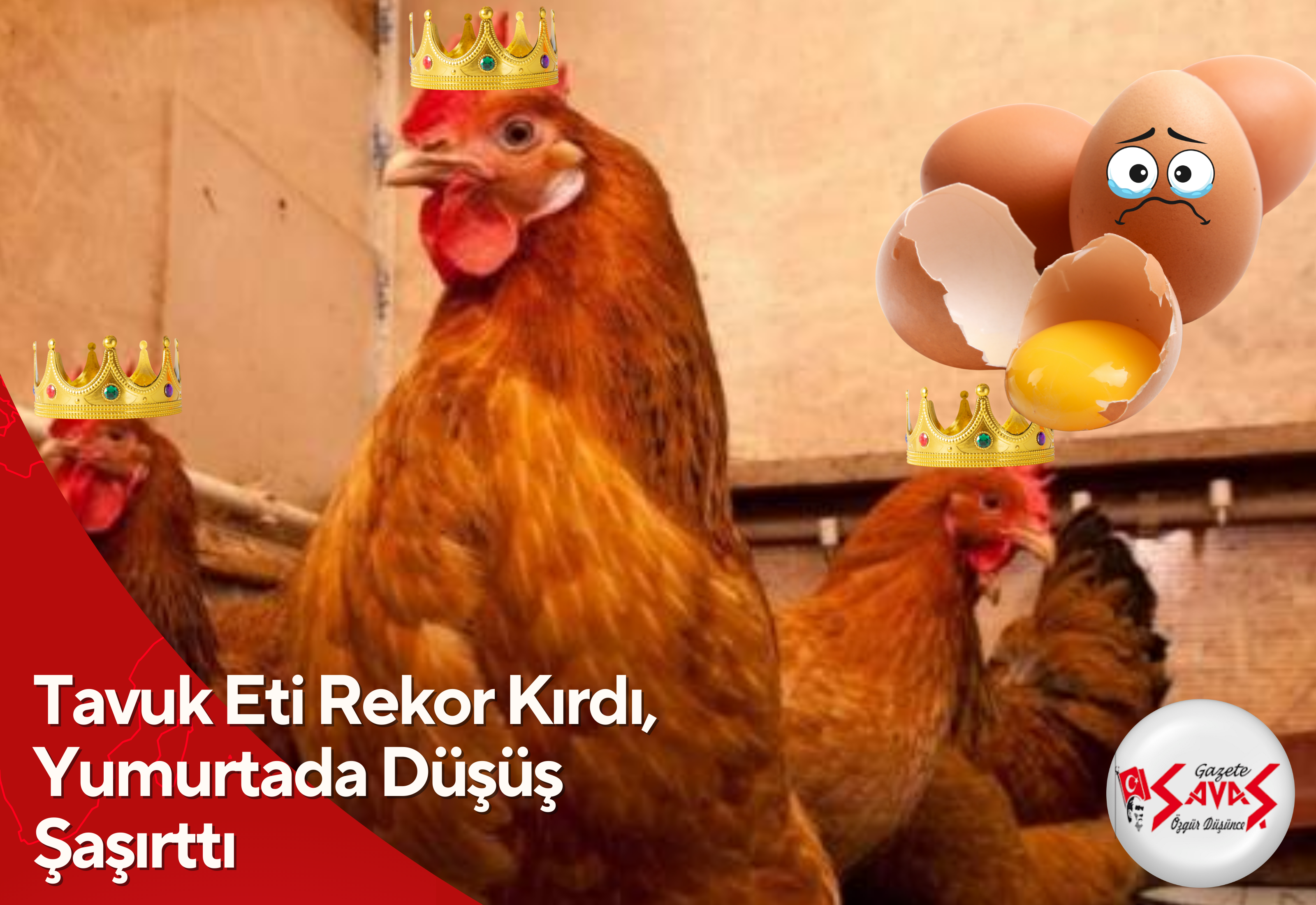 Tavuk Eti Rekor Kırdı, Yumurtada Düşüş Şaşırttı