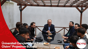 Üniversiteli Gençler “Gelin Tanış Olalım” Projesinde Buluştu