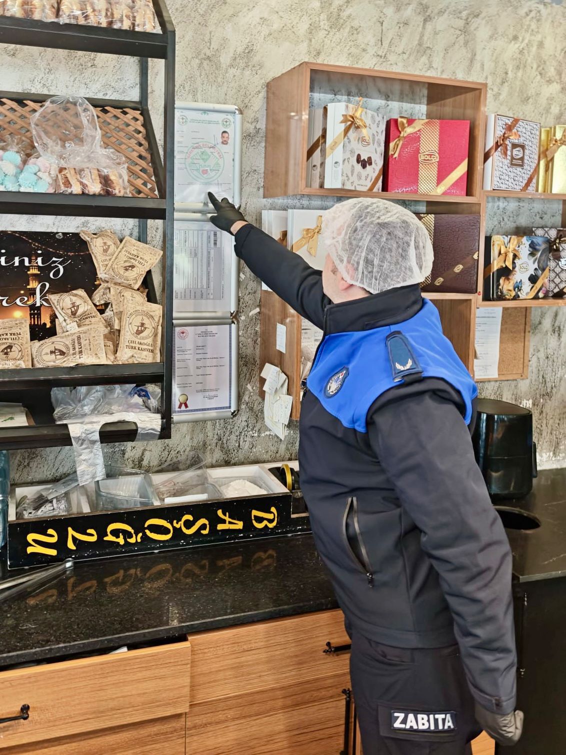 ZABITA EKİPLERİNDEN PASTANE VE UNLU MAMUL İŞLETMELERİNE SIKI DENETİM