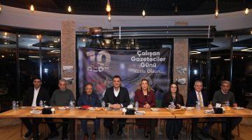 BAŞKAN KÖSE, ÇALIŞAN GAZETECİLER GÜNÜ NEDENİYLE GAZETECİLER İLE YEMEKTE BİR ARAYA GELDİ
