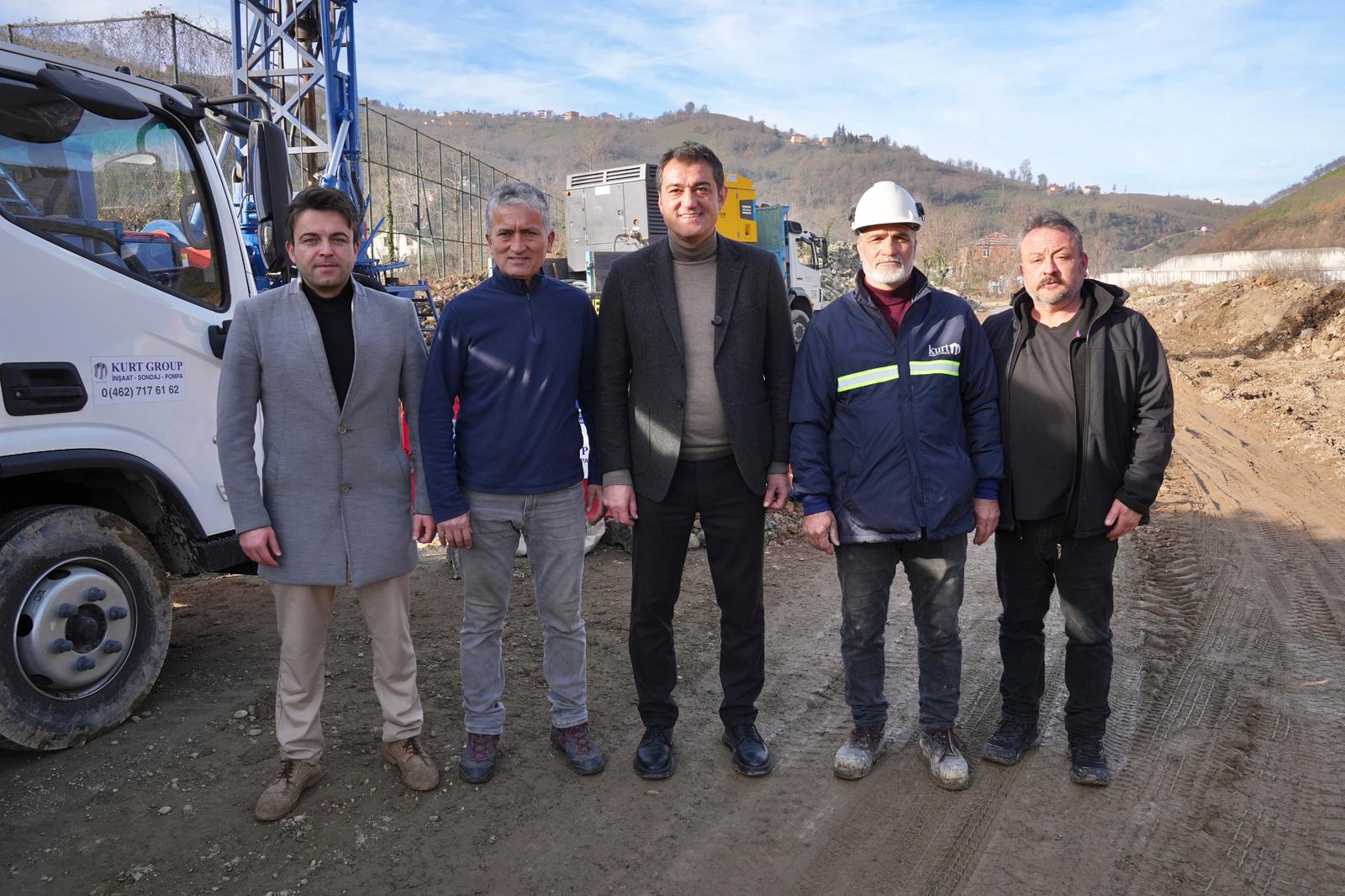 GİRESUN BELEDİYESİ’NİN İÇME SUYU YATIRIMLARI SÜRÜYOR