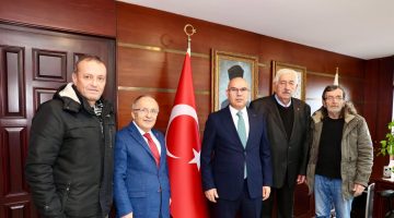 GİRESUN GAZETECİLER DERNEĞİ’NDEN VALİ MUSTAFA KOÇ’A HAYIRLI OLSUN ZİYARETİ