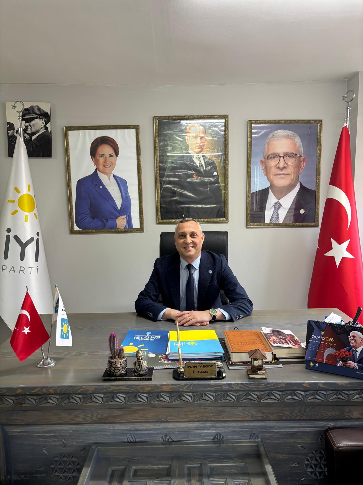 İYİ Parti Genel Merkezi’nde Giresunlu isimlere önemli görevler
