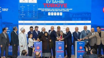 Giresun’da “Yüzyılın Konut Projesi” Heyecanı: 1676 Hak Sahibi Belirlendi