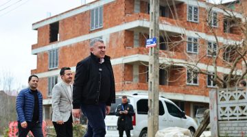 BAŞKAN SIBIÇ HALKLA İÇ İÇE, HİZMETİN BAŞINDA