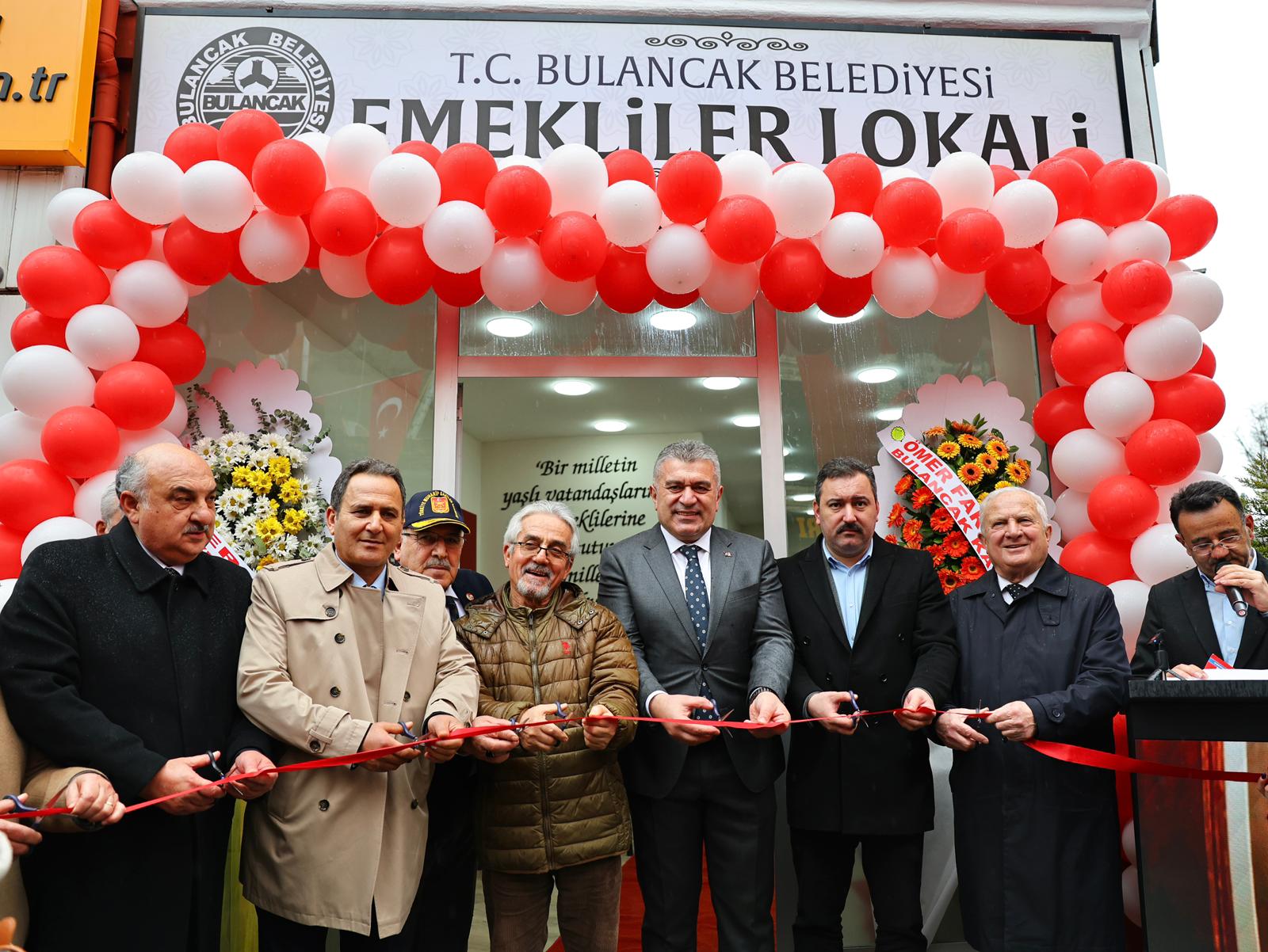 BULANCAK BELEDİYESİ EMEKLİLER LOKALİ AÇILDI