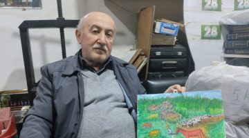 PANDEMİ ONU DURDURAMADI RESSAM YAPTI!           ÖZEL HABER       SEDAT KARAKAYA