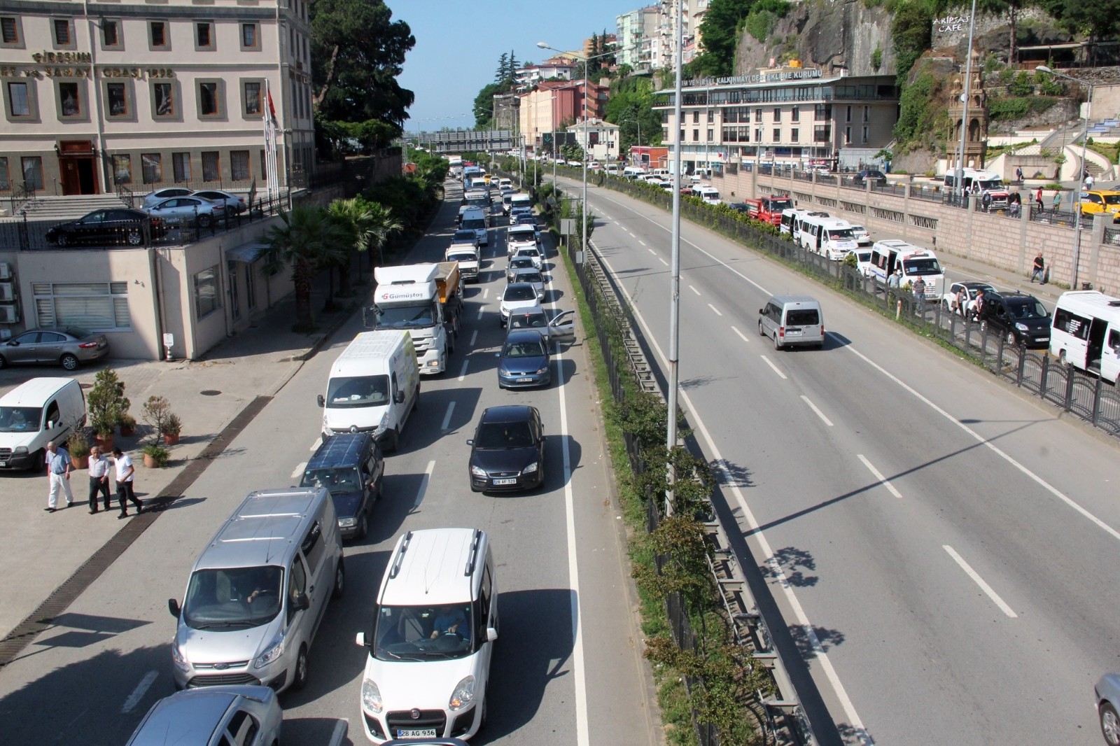 GİRESUN’DA TRAFİĞE KAYITLI ARAÇ SAYISI 125 BİNİ AŞTI
